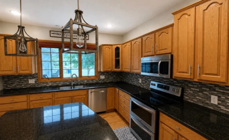 (Blog) Real Hardwood Cabinet Doors Elevate Your Green Bay Kitchen with Quality Refacing
